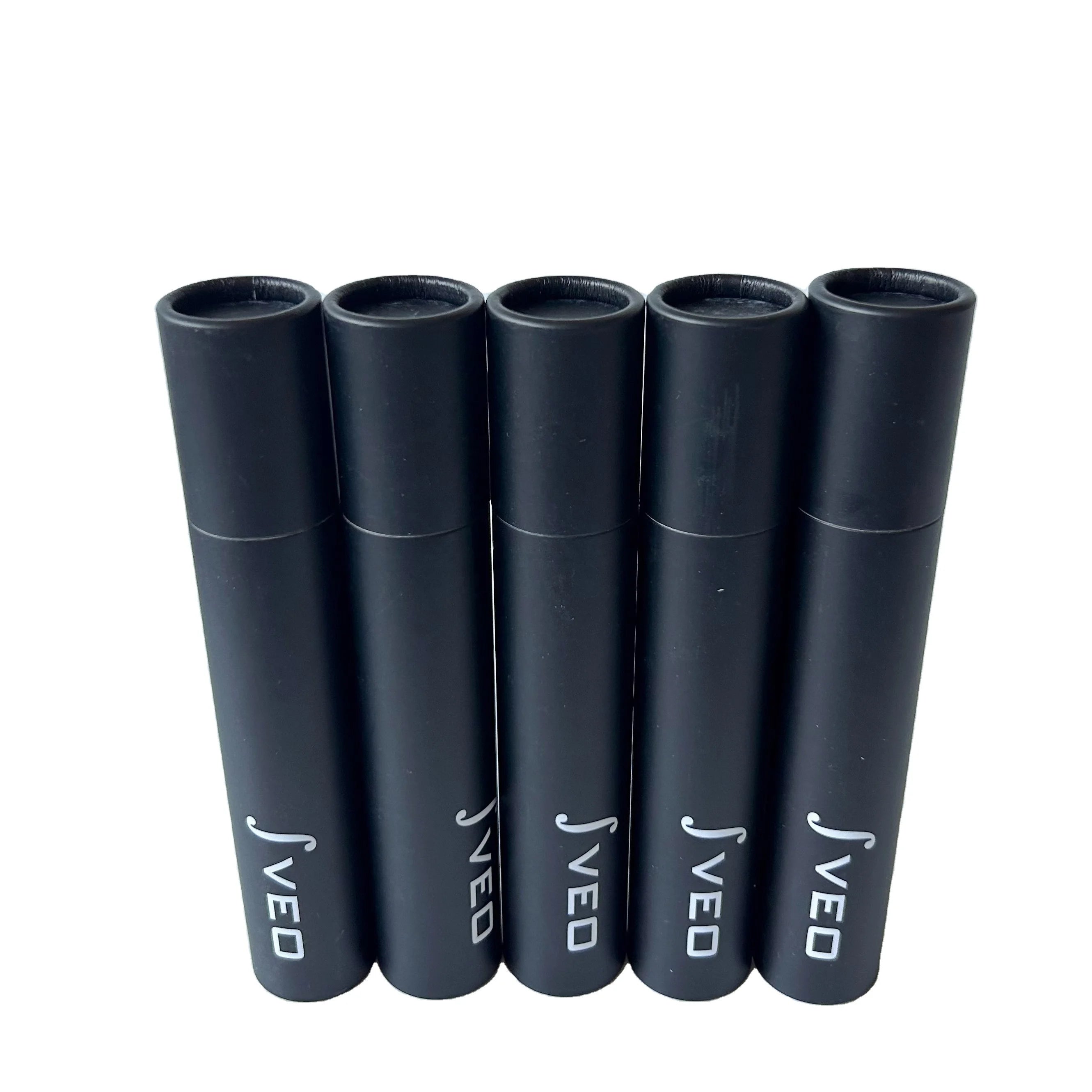 Custom logo Incense Packaging Stick Food-grade Poster Mailing Container Printed Cylinder Kraft Certificate Paper Cardboard Tube