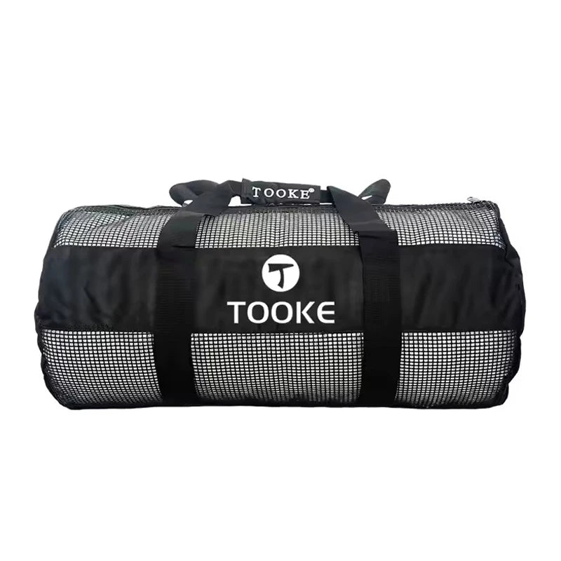 Custom Logo Scuba Gear Collection Travel Duffel Bag Diving Mesh Bag for Underwater Swimming Tool Wetsuit Fin Bag