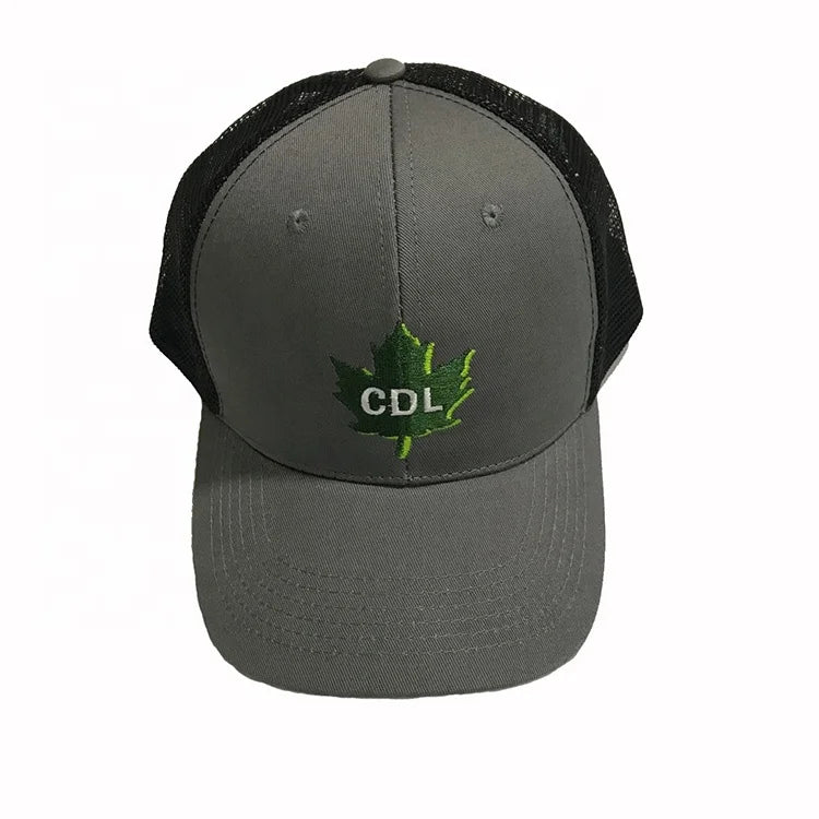 First Grade Quality Cotton 6 Panel Summer Youth Sports Caps Custom Embroidery Trucker Hat