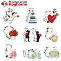 Valentine's Day Cookie Cutter Flower Biscuit Fondant Molds Stainless Steel Love Cookie Cutter Set for Baking