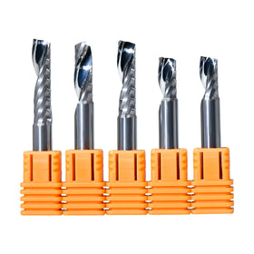 Single Flute Spiral Milling Cutter Special for Acrylic PVC Sharp Wear Resistant Long Service Life Fine Cutting Effect