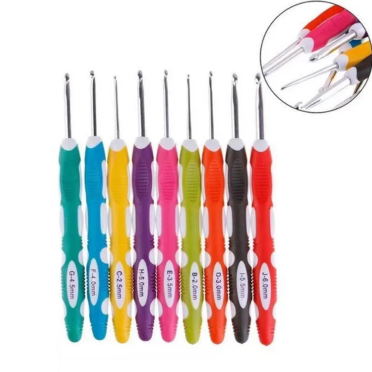 Wholesale Home Use Sewing Tool 2-6mm Aluminum Knitting Craft Needles Stitches Crochet Hooks for Diy Craft Tools Yarn