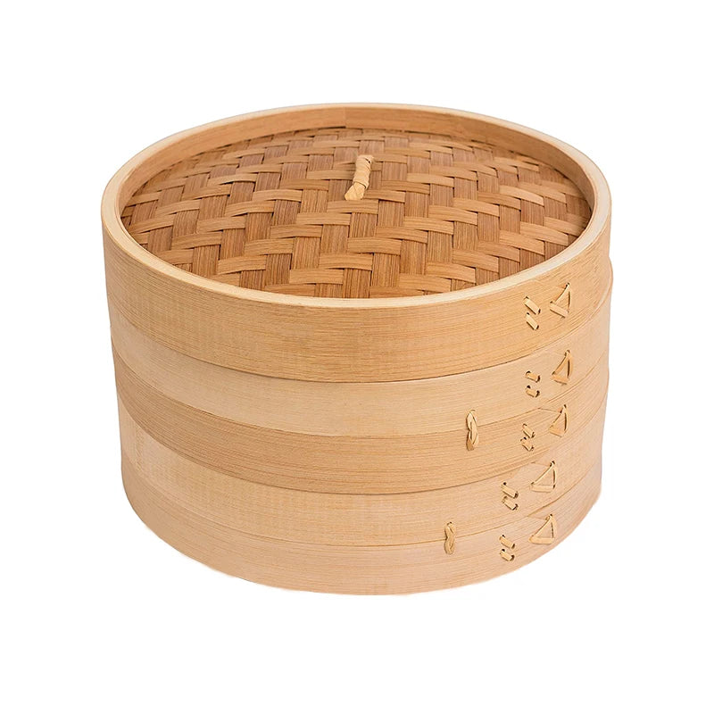 Wholesale Eco Friendly Household Chinese Traditional Food Bamboo Steamer