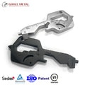Promotion Business Gift Custom Design LOGO Keychain 20 in 1 EDC Multifunction Small Gadget Multipurpose Keychains Multi Tool Key
