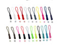 Wholesale Factory Cheap Custom Embossed logo Hard Plastic Rubber Zipper Puller for Bag Sliders
