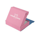Personalized Pink Corrugated Mailbox Packaging Box for Hair Extensions Customized Brand Logo for Face Cream Skin Care Cosmetics