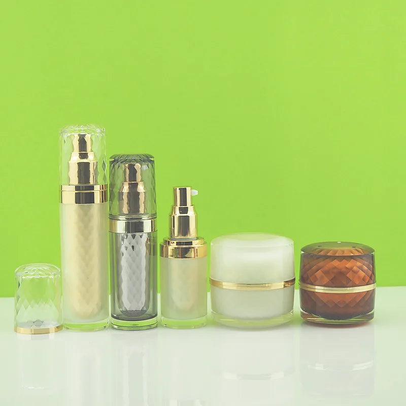 Luxury Plastic Bottle  Jar for Skin Essence