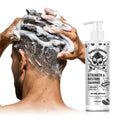 Manufacturer Private Label Coconut Boitin Deep Cleansing Refreshing Men's Bran Hair 2IN1 Shampoo for Men with CPNP MSDS GMPC