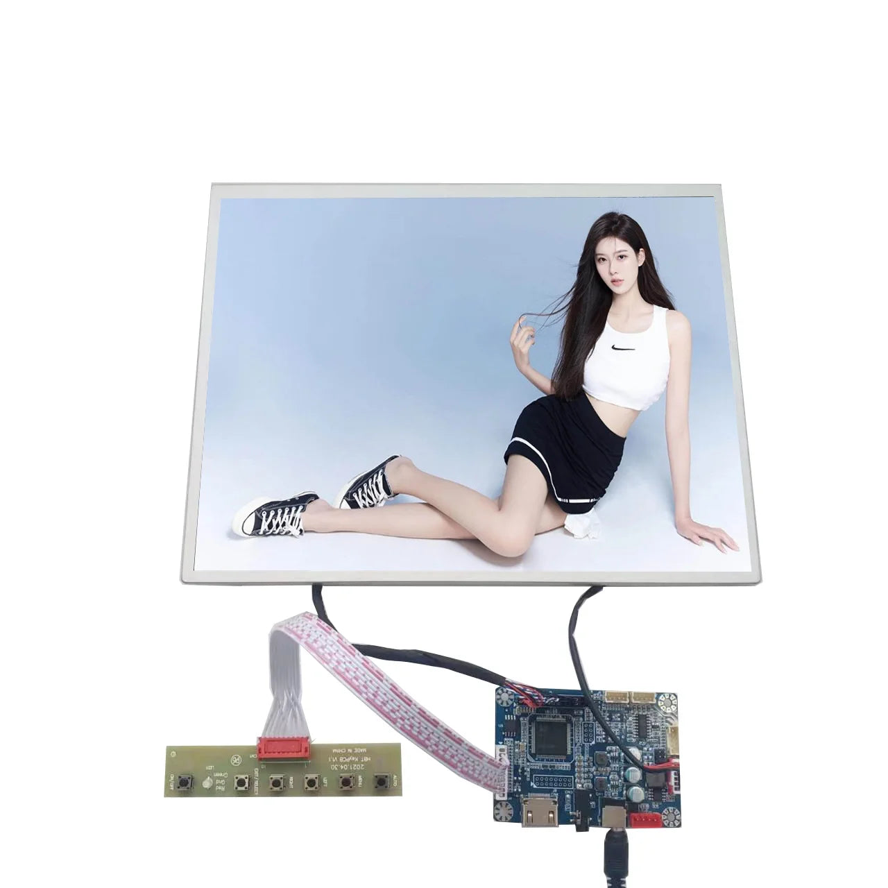 BOE 12.1 Inch LCD Screen G121XCE-L02 Resolution 1024x768 Brightness 500(Typ.) Android Board Support Wifi Lvds G121XCE-L02