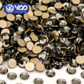VDD 003 Black Diamond High Quality Glass Rhinestones Crystal Glod Back Flatback Strass Stones Nail Art DIY Crafts Decorations