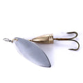 Wholesale SP145 6.8cm 7g Hard Metal Spinner Baits Spoon Fishing Lures