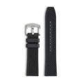 Luxury 18mm-22mm Quick Release FKM Rubber Watch Strap Breathable and Comfortable for 19mm 20mm 21mm Sizes