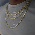 Wholesale  Gold Silver Custom Men  Cuban Choker Hip Hop Trend Fashion Jewelry Necklaces