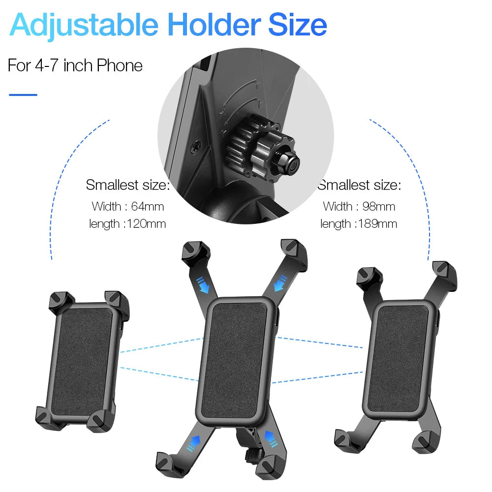 Research and Design Integrated Manufacturer Directly Operated Bicycle Bracket Rotatable and Adjustable Smartphone Bracket