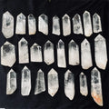 Natural Large Clear Quartz Rock Crystals Healing Point Wand for Decoration