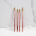 Wholesale Popular Nail air Brush Factory Wholesale Wood Handle 100% Pure Kolinsy Hair Nail Brush Sest Nail Art Brush