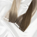 LeShine Tape in Extensions Human Hair Raw Single Sided Tape in Human Hair Extensions