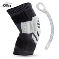 HX028 Ollas Non-Slip Silicone Knee Brace with Strap Protective Knee Pad