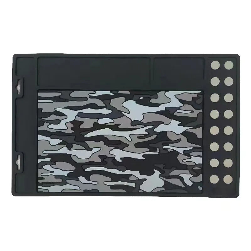 Gun Cleaning Mat Gun Maintenance MatAnti-Slip Rubberized Repair Mat with Magnetic Pad