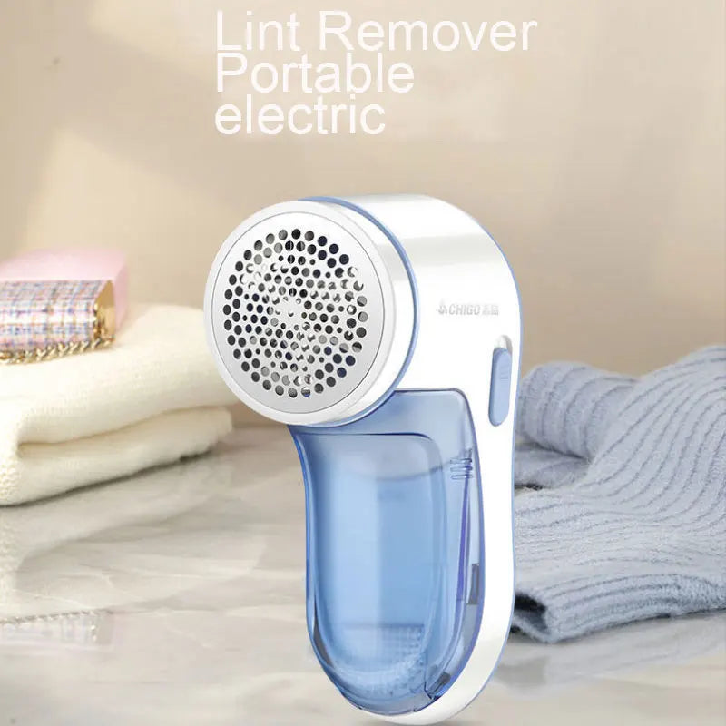 XHB USB Rechargeable Plastic Sticky Lint Roller Remover for Knitted Sweaters