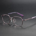 Titanium Small Size Metal Optical Frame Cute Eyeglasses for Girls Children's Solid Pattern Eye Spectacles