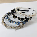 New Fashion Luxury Headbands for Women Bling Bling Crystal Rhinestone Headband Hair Hoop Girls Hair Accessories