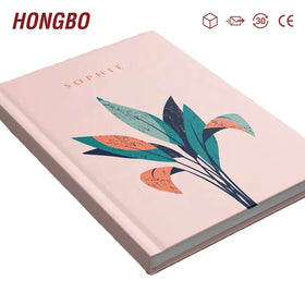 Color Matte Hardcover Dotted Blank Lined Journal for Women with Personal Designs Available