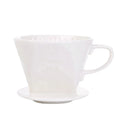 Compatible Cone 3 Hole Dripper Porcelain Manual Coffee Filter Cup 101/102 Pour Over Ceramic Coffee Dripper