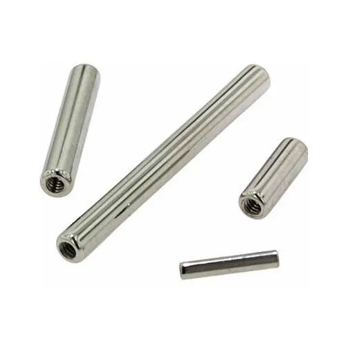 ASTM F136 Implant Grade Titanium Internally Threaded Barbell Shaft for Fashionable Body Orthodox Weddings/Engagements