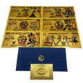 Custom Japan Anime Yu-gi-oh Cards 24k Gold Plated Banknote in Stock