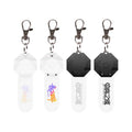 7-Color LED Acrylic Keychain - Custom Logo ABS-Powered Promotional Gift
