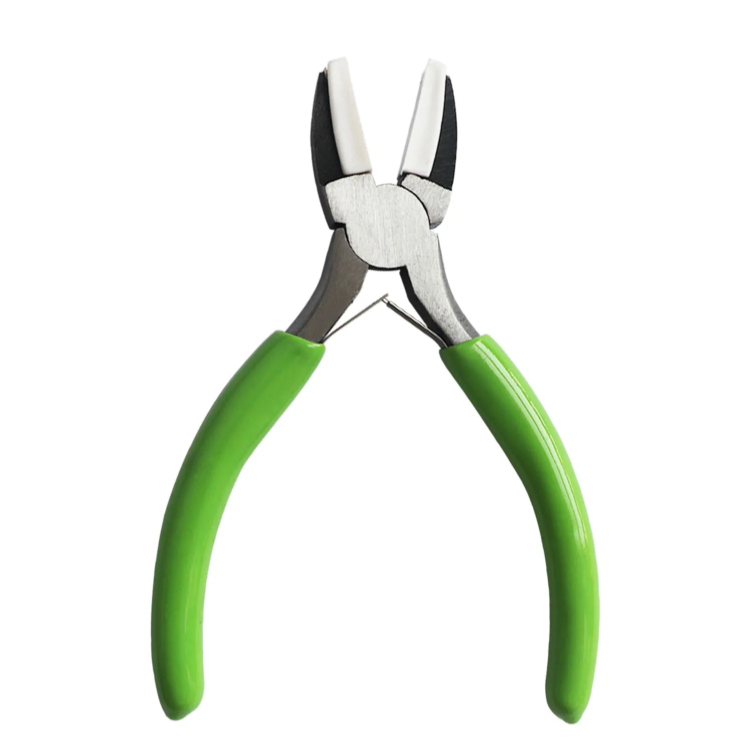 Auble Model 0067 DIY Electronic Slant Nose Pliers Jewelry Wire Wrapping Flat Mouth Nylon Cut Cable Bounce Pliers Tools Equipment