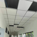 KENTE High Quality Acoustic Wall Tiles Year Warranty Mineral Fiber Ceiling Decoration Perforated Grid Shape Sample provided