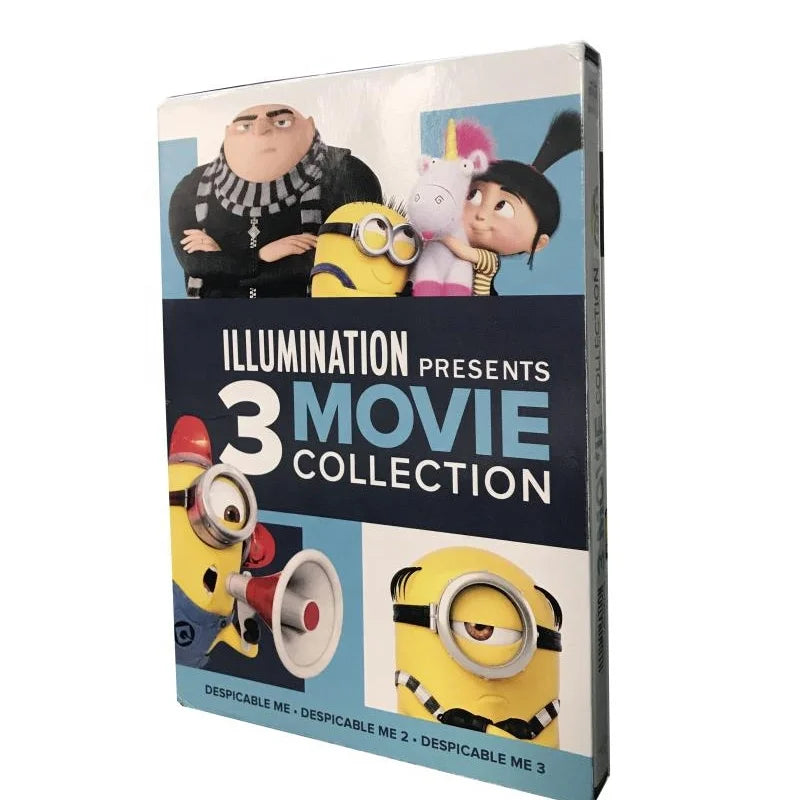 Illumination Presents 3 Movie Collection  3disc Buy NEW China Free Shipping Factory DVD BOXED SETS Film Disk Duplication Print