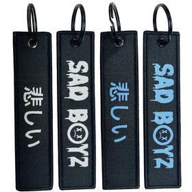Wholesale Custom Fabric Embroidery WWOWN Patch Key Ring Tag Embroidered Carabiner & Promotional Keychain