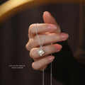 Natural Pearl Necklace S925 Sterling Silver  Chain Necklace Irregular Pendant Luxury Fashion Necklace for Women