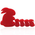 Classic Street Sponge Rabbit Magic Trick Bunny Tricks Magic Prop One Big Rabbit With Four Small Rabbits Set