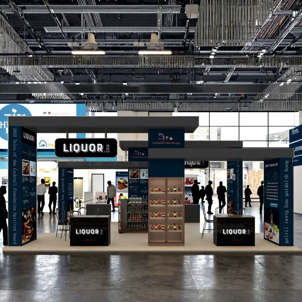 Tradeshow Exhibition Display Booth Stands Material Modular Booth