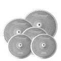 Hot Sales 6 PCS 10''Splash+14''Hihat+16''Crash+18''Crash+20''Ride Mute Cymbals for Junior Drummer
