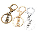 For BK184 Fashion High-Grade Metal Alloy 30x66mm Webbing Strap Bag Buckle Lobster Clasp Handmade Keychain Hardware