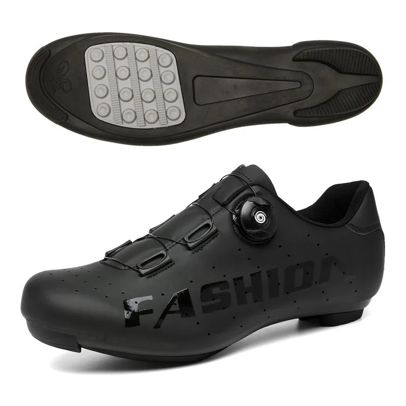 Casual Lockless New Breathable Hard Soled Mountain Bike Riding 668 Shoes
