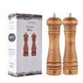 Pepper Grinders and Salt Shakers Set Kitchen Tools Factory Wholesale Adjustable Manual Wooden Hand Ceramics MILLS Wooden 100pcs