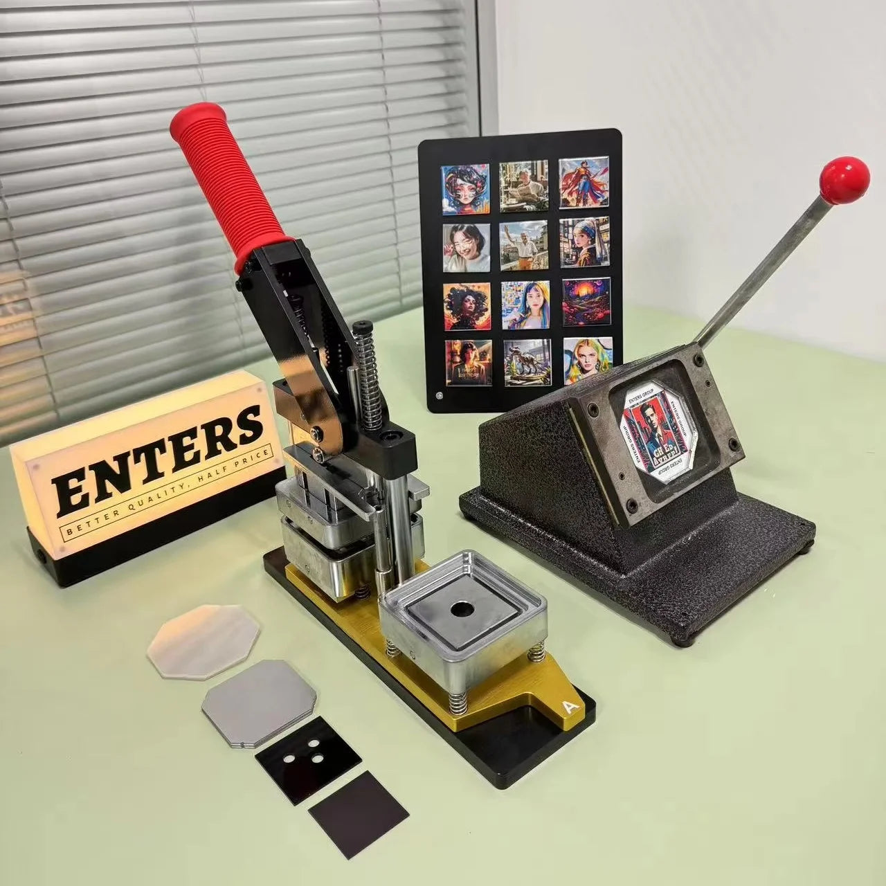2025 Square Fridge Magnet Making Machine Kit