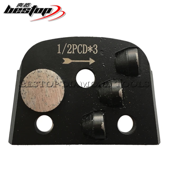 Lavina Customized OEM 3x1/2 PCD Diamond Tool Efficient Concrete Epoxy Removal Abrasive Grinding Disc