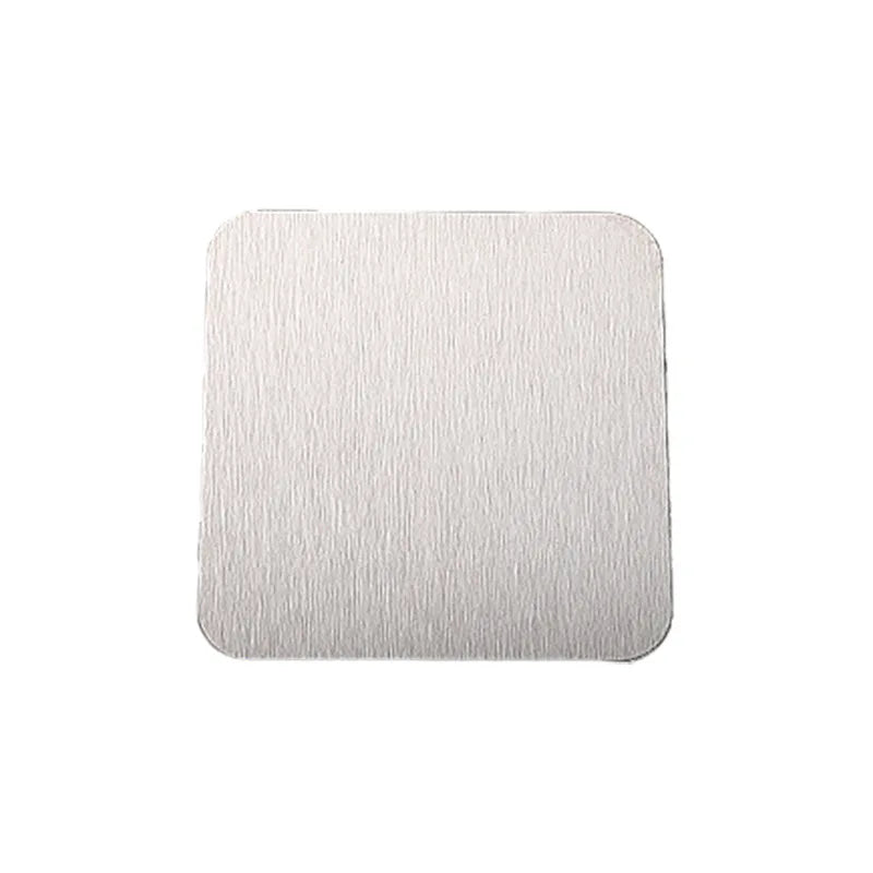 Non-Slip Insulated Desk Tea Several Cups Mat Simple Printable Pattern Lo Go Coaster Custom Round Metal Stainless Steel Cup Mat
