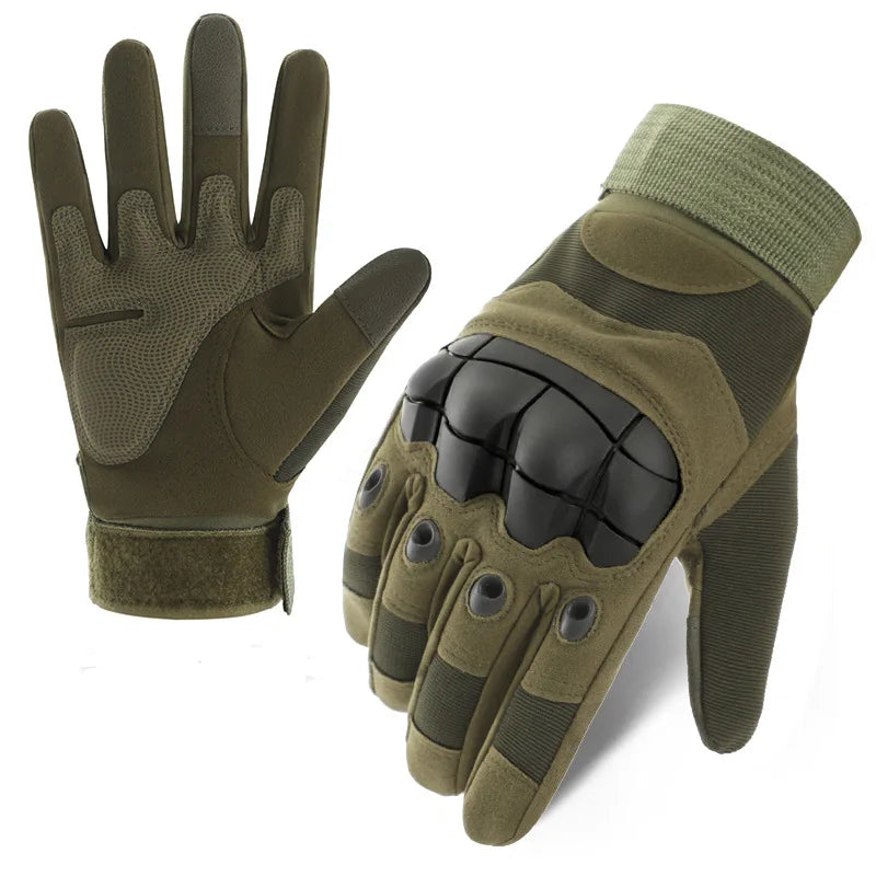 Outdoor Full Finger Gloves Hunting Shooting Outdoor Moto Cycle Riding Fitness Hiking  Gloves