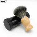 Hand Crafted Eco Natural Wood High End Synthetic Hair Shaving Brush for Men