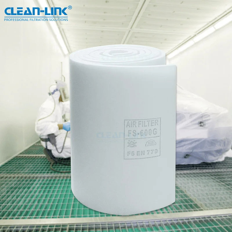 Manufacture Synthetic Fabric M5 F5 Air Filter Material 600G Full Glue Ceiling Filter for Paint Booth
