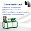 Galvanized Hydraulic Elbow Making  Machine for Elbow Making