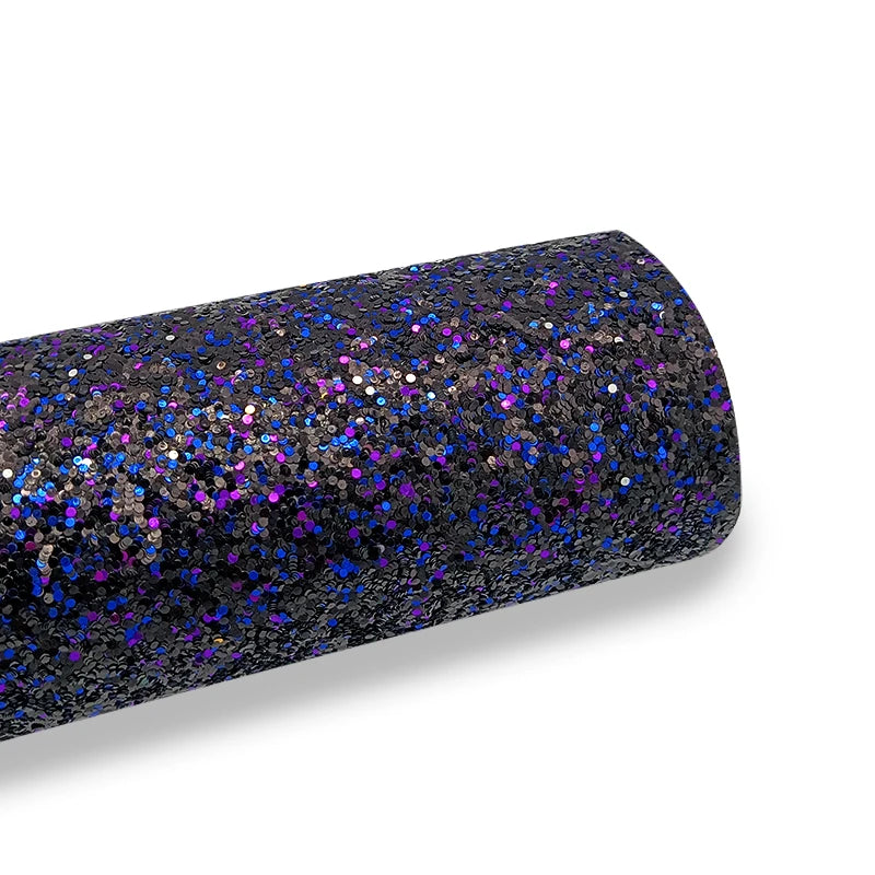 Wholesale Shiny Chunky Glitter Faux Leather Fabric PU Material for Garments Football Golf Home Textiles DIY Projects MegaBDM